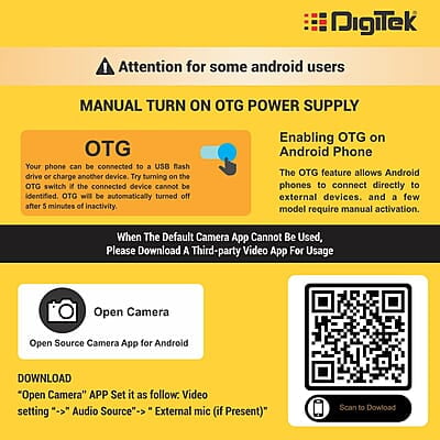 Digitek® (DWM-103 Wireless Microphone System with ANC Noise Reduction & 8Hrs Battery Life, 30m Range, High Fidelity, Dual Connector to Work with Android & iOS Devices for Seamless Audio Recordings Digitek® (DWM-103 Wireless Microphone System with ANC Noise Reduction & 8Hrs Battery Life, 30m Range, High Fidelity, Dual Connector to Work with Android & iOS Devices for Seamless Audio Recordings