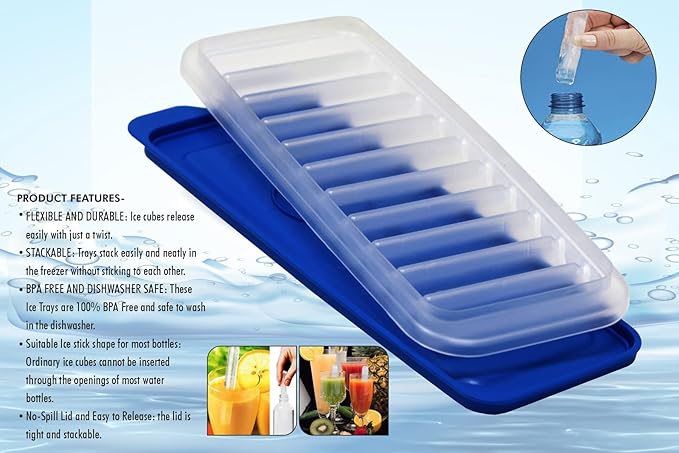 Signora Ware Ice Tray Narrow Stick 11 Cubes Signora Ware Ice Tray Narrow Stick 11 Cubes