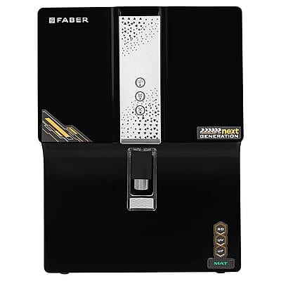 Faber Galaxy Pro Star (RO + UV + UF+ MAT) 7L Storage 8 Stage Filtration Pre & Post Carbon Upto 2500 PPM TDS