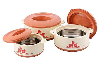 MILTON Orchid Jr. Casserole Gift Set of 3 MILTON Orchid Jr. Casserole Gift Set of 3