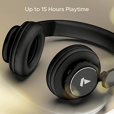 boAt Rockerz 450 Bluetooth On Ear Headphones with Mic, Upto 15 Hours Playback, 40MM Drivers, Padded Ear Cushions, Integrated Controls and Dual Modes boAt Rockerz 450 Bluetooth On Ear Headphones with Mic, Upto 15 Hours Playback, 40MM Drivers, Padded Ear Cushions, Integrated Controls and Dual Modes