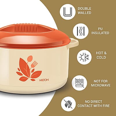 MILTON Orchid 7500 Inner Steel Casserole, 6.71 litres