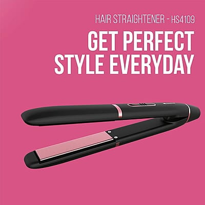 Havells HS4109 Floating Ceramic Plates Hair Straightener; with Advance PTC Heating Element Havells HS4109 Floating Ceramic Plates Hair Straightener; with Advance PTC Heating Element