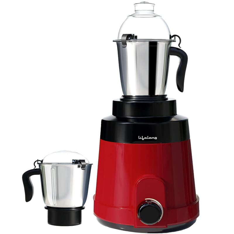 Lifelong Hulk 1200 W Mixer Grinder 2 Stainless steel Jars