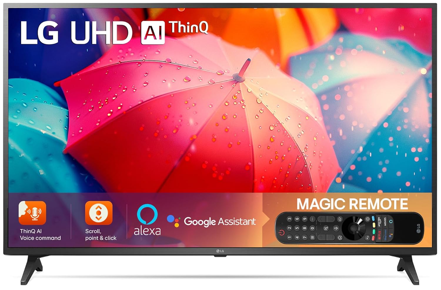 LG 139 cm (55 inches) 4K Ultra HD Smart LED TV 55UQ7550PSF