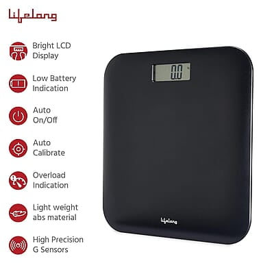 Lifelong LLWS09 ABS Weighing Scale Digital Personal Body Weighing Scale Lifelong LLWS09 ABS Weighing Scale Digital Personal Body Weighing Scale