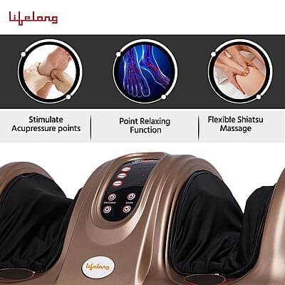 Lifelong Foot Massager Machine for Pain Relief with Kneading function Lifelong Foot Massager Machine for Pain Relief with Kneading function