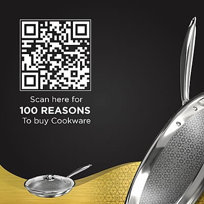 Preethi Diva Collection Triply Stainless Steel Fry Pan with API Technology, 26 cm, Gas & Induction Preethi Diva Collection Triply Stainless Steel Fry Pan with API Technology, 26 cm, Gas & Induction