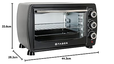 Faber 20 liter 1400 Watts OTG Bake, Toast, Grill|4 Stage Functions, Upper & Lower Heating Faber 20 liter 1400 Watts OTG Bake, Toast, Grill|4 Stage Functions, Upper & Lower Heating