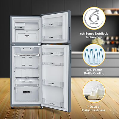 Whirlpool 325 L 3 Star Intellifresh Inverter Frost Free Double Door Refrigerator Whirlpool 325 L 3 Star Intellifresh Inverter Frost Free Double Door Refrigerator