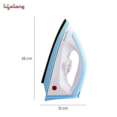 Lifelong Dry Iron Press 1100 W, Electric Dry Iron with Temperature Controle Lifelong Dry Iron Press 1100 W, Electric Dry Iron with Temperature Controle