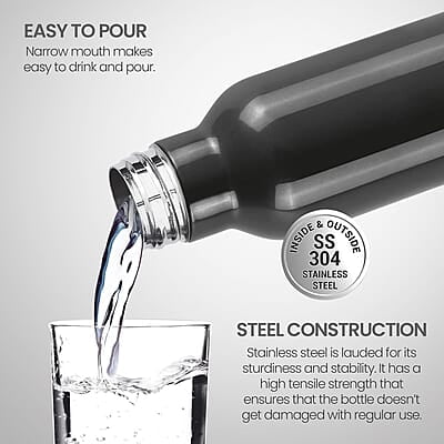 MILTON Smarty Stainless Steel Water Bottle, 730 ml MILTON Smarty Stainless Steel Water Bottle, 730 ml