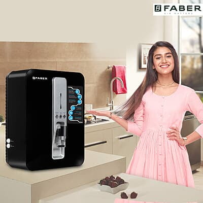 Faber Neutron pro RO + UV + MAT +Copper Guard + PH Enhancer, 10lts, Suitable Upto 2500 TDS Faber Neutron pro RO + UV + MAT +Copper Guard + PH Enhancer, 10lts, Suitable Upto 2500 TDS