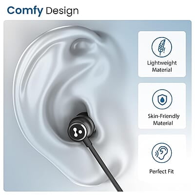 Ambrane Type-C Wired Earphones, 10Mm Bass Drivers, Inline Controls for Type C Smartphones, Iphone 15 & Laptop, 1.2M Braided Anti Tangle Wire with Mic for Clear Calling Stringz 03 Ambrane Type-C Wired Earphones, 10Mm Bass Drivers, Inline Controls for Type C Smartphones, Iphone 15 & Laptop, 1.2M Braided Anti Tangle Wire with Mic for Clear Calling Stringz 03