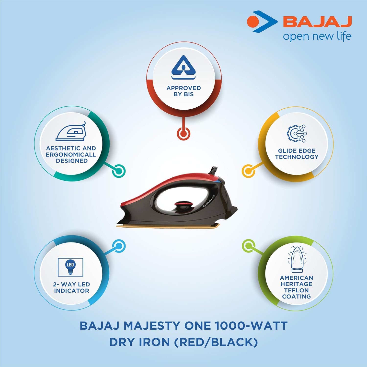 Bajaj IVORA LED BULK HEAD 10W CDL Bajaj IVORA LED BULK HEAD 10W CDL