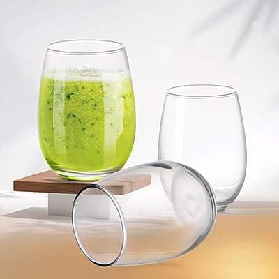 Treo by Milton Sphero Juice Tumbler, 6 Pieces Set, 270 ml Each, Transparent Treo by Milton Sphero Juice Tumbler, 6 Pieces Set, 270 ml Each, Transparent