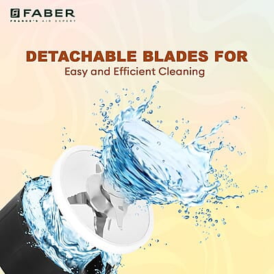 Faber Sportz Blender FSB 3-in-1 Nutrifit Nero Mixer Grinder Blender 400W 100% Copper Motor Faber Sportz Blender FSB 3-in-1 Nutrifit Nero Mixer Grinder Blender 400W 100% Copper Motor