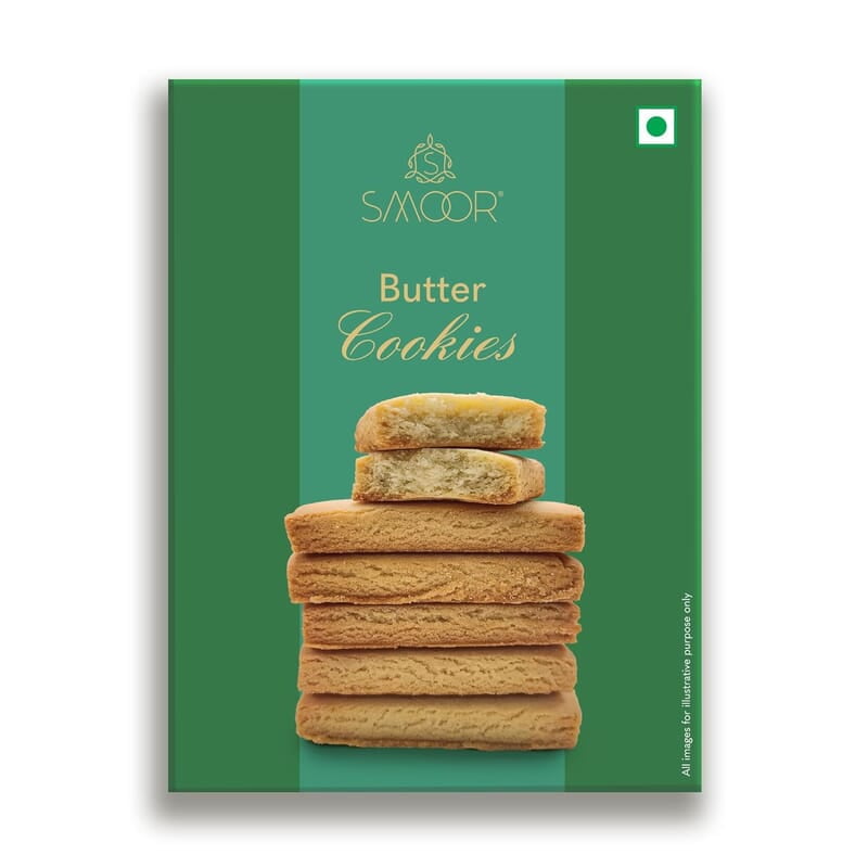 SMOOR Premium Butter Cookies Crunchy & Sweet Gourmet Cookie Biscuits 200g SMOOR Premium Butter Cookies Crunchy & Sweet Gourmet Cookie Biscuits 200g