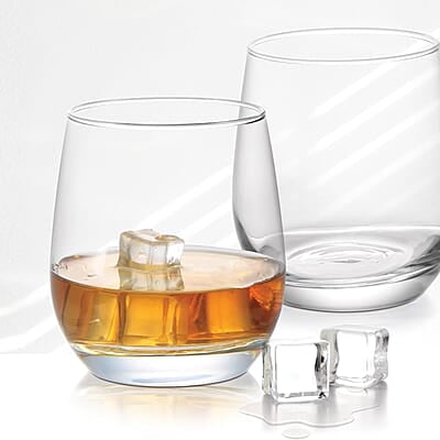 Treo by Milton Sphero On The Rocks Glass Tumbler,6 pc Set, 350 ml Each,Transparent Treo by Milton Sphero On The Rocks Glass Tumbler,6 pc Set, 350 ml Each,Transparent