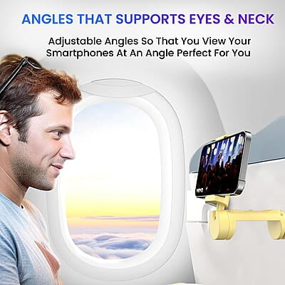 Portronics Mobot Clip Mobile Holder with 360° Adjustable Angles, Light Weight, Pocket Friendly, Mobile Stand for Table Portronics Mobot Clip Mobile Holder with 360° Adjustable Angles, Light Weight, Pocket Friendly, Mobile Stand for Table