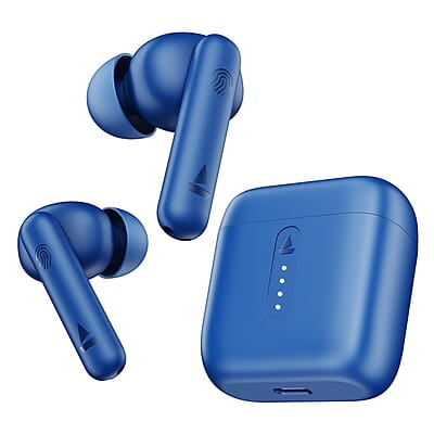 boAt Airdopes 141 Bluetooth Truly Wireless in Ear Ear Buds w/ 45H Playtime,Low Latency Mode for Gaming, ENx Tech, IWP, IPX4 Water Resistance, Smooth Touch Controls