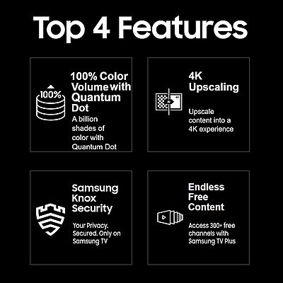 Samsung 138 cm (55 inches) 4K Ultra HD Smart QLED TV QA55Q60DAULXL Samsung 138 cm (55 inches) 4K Ultra HD Smart QLED TV QA55Q60DAULXL