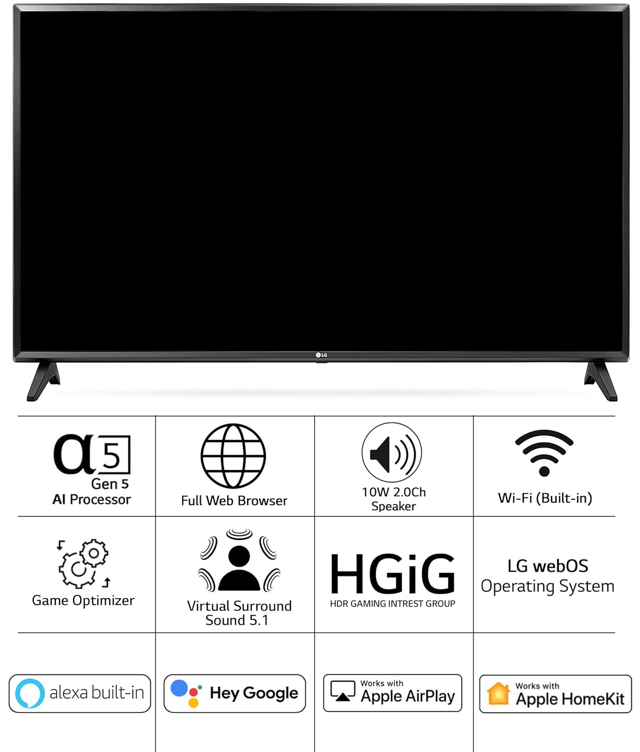 LG 80 cm (32 inches) HD Ready Smart LED TV 32LQ576BPSA LG 80 cm (32 inches) HD Ready Smart LED TV 32LQ576BPSA