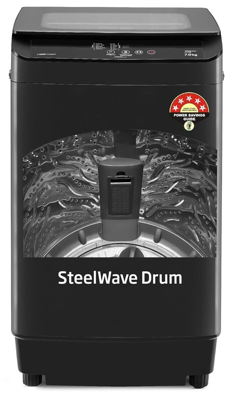 Voltas Beko, A TATA Product 7 kg 5 Star Eco Wash/Monsoon Dry Fully-Automatic Top-Load Washing Machine Voltas Beko, A TATA Product 7 kg 5 Star Eco Wash/Monsoon Dry Fully-Automatic Top-Load Washing Machine