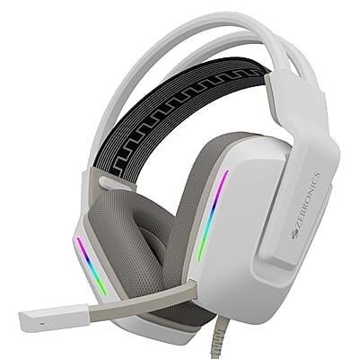 ZEBRONICS Havoc Premium Gaming Over Ear Headphone with Dolby Atmos Subscription, 50mm Neodymium Drivers, Extra Soft Ear Cushion, Suspension Headband,Braided Cable ZEBRONICS Havoc Premium Gaming Over Ear Headphone with Dolby Atmos Subscription, 50mm Neodymium Drivers, Extra Soft Ear Cushion, Suspension Headband,Braided Cable