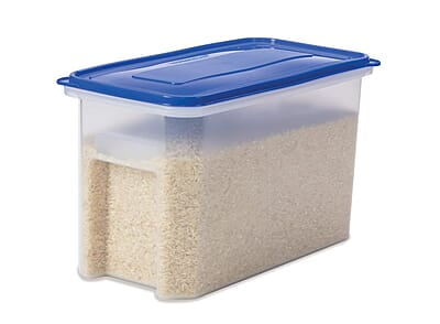 Varmora Plastic Container - 12 Liter, Pack of 4, Clear Varmora Plastic Container - 12 Liter, Pack of 4, Clear