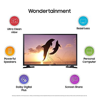 Samsung 80 cm (32 inches) HD Ready Smart LED TV UA32T4380AKXXL
