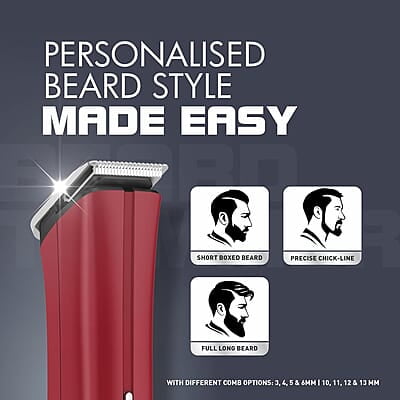 Havells Bt6111 Beard Trimmer, Skin Firendly Stainless Steel Blades 90 Mins Runtime Up To 13 Mm Havells Bt6111 Beard Trimmer, Skin Firendly Stainless Steel Blades 90 Mins Runtime Up To 13 Mm