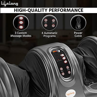 Lifelong Foot Massager Machine for Pain Relief with Kneading function Lifelong Foot Massager Machine for Pain Relief with Kneading function