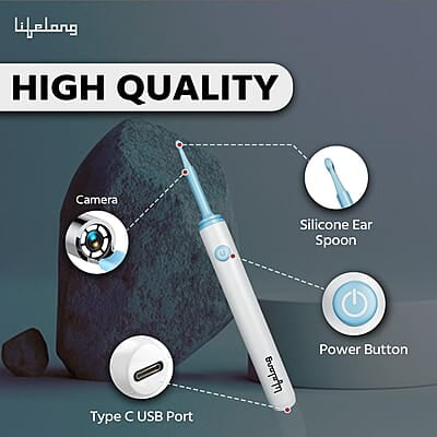 Lifelong Ear Cleaning Tool with Camera - Rechargeable Ear Cleaner – Ear Wax Removal Lifelong Ear Cleaning Tool with Camera - Rechargeable Ear Cleaner – Ear Wax Removal