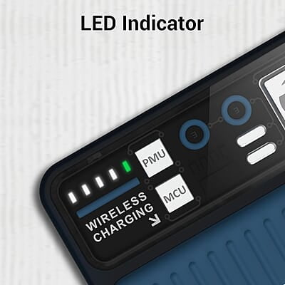ZEBRONICS MW65 Wireless Power Bank, 10000 mAh, Rapid Charge, Built-in Wireless Charging Pad, Outputs - 22.5W Wired | 15W Wireless, Type C PD, LED Indicator