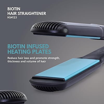 Havells HS4123 Biotin Infused Wide Plates & Temperature Control Hair Straightener Havells HS4123 Biotin Infused Wide Plates & Temperature Control Hair Straightener