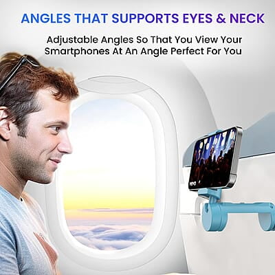 Portronics Mobot Clip Mobile Holder with 360° Adjustable Angles, Light Weight, Pocket Friendly, Mobile Stand for Table Portronics Mobot Clip Mobile Holder with 360° Adjustable Angles, Light Weight, Pocket Friendly, Mobile Stand for Table