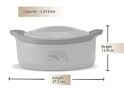 MILTON Marvel 1500 Inner Stainless Steel Casserole, 1.24 litres MILTON Marvel 1500 Inner Stainless Steel Casserole, 1.24 litres