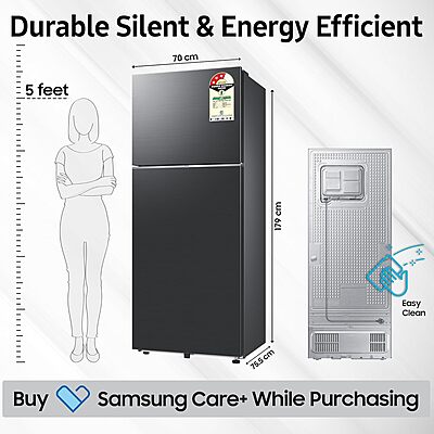 Samsung 419 L, 3 Star, Convertible 5-in-1, Digital Inverter, Frost Free Double Door, WiFi Enabled Bespoke AI Refrigerator Samsung 419 L, 3 Star, Convertible 5-in-1, Digital Inverter, Frost Free Double Door, WiFi Enabled Bespoke AI Refrigerator