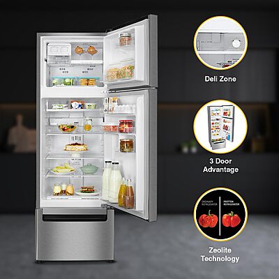 Whirlpool 270 L Frost Free Triple-Door Refrigerator Whirlpool 270 L Frost Free Triple-Door Refrigerator