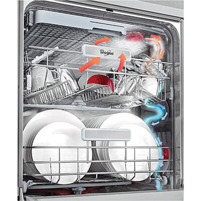 Whirlpool 14 Place Settings PowerClean Pro Technology Dishwasher (WFO 3O33 PL N X IN, Inox, 30% extra space, 11 wash Programs, Clean and Dry Whirlpool 14 Place Settings PowerClean Pro Technology Dishwasher (WFO 3O33 PL N X IN, Inox, 30% extra space, 11 wash Programs, Clean and Dry
