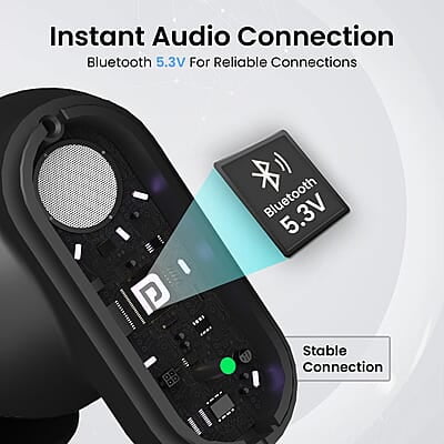 Portronics Harmonics Twins S16 in Ear Wireless TWS Earbuds with 24 Hrs Playtime Bluetooth 5.3v Portronics Harmonics Twins S16 in Ear Wireless TWS Earbuds with 24 Hrs Playtime Bluetooth 5.3v