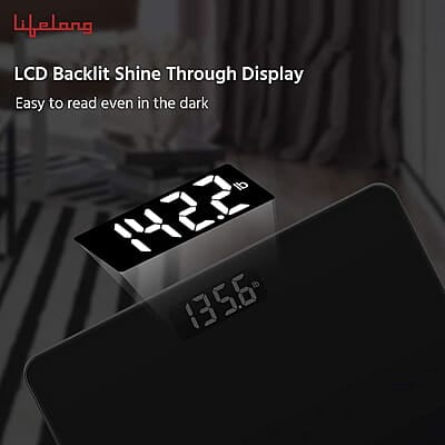 Lifelong LLWS09 ABS Weighing Scale Digital Personal Body Weighing Scale Lifelong LLWS09 ABS Weighing Scale Digital Personal Body Weighing Scale