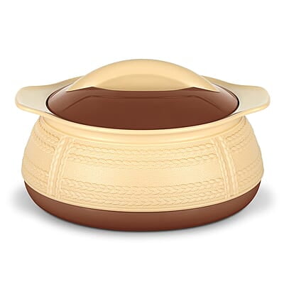 MILTON Adore 2500 Insulated Inner Stainless Steel Casserole, 2.2 litres, Beige