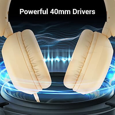 Zebronics BOOM Wired Headphone, Over Ear, in-Line MIC, Foldable, 1.5 meter Cable, for 3.5mm (Mobile | Tablet | Laptop | MAC), Soft Cushion, 40mm Drivers Zebronics BOOM Wired Headphone, Over Ear, in-Line MIC, Foldable, 1.5 meter Cable, for 3.5mm (Mobile | Tablet | Laptop | MAC), Soft Cushion, 40mm Drivers