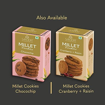 SMOOR Premium Almond Millet Cookies Crunchy & Sweet Gourmet Cookie Biscuits 150g SMOOR Premium Almond Millet Cookies Crunchy & Sweet Gourmet Cookie Biscuits 150g
