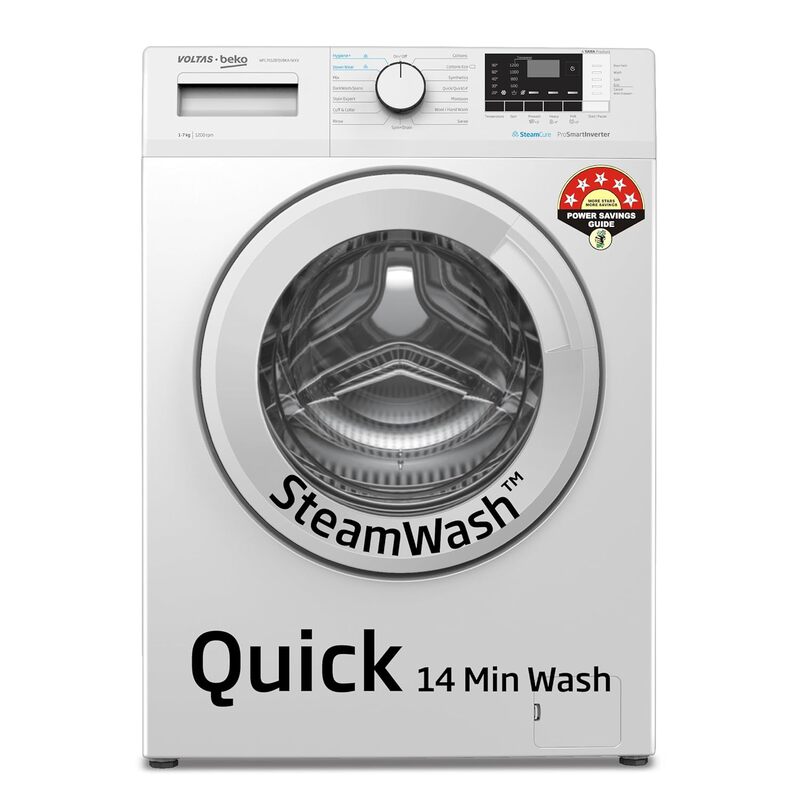 Voltas Beko, A Tata Product 7 Kg 5 Star Inverter, Fully Automatic Front Load Washing Machine Voltas Beko, A Tata Product 7 Kg 5 Star Inverter, Fully Automatic Front Load Washing Machine