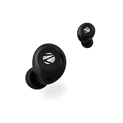 ZEBRONICS Zeb-Sound Bomb Q Truly Wireless Bluetooth in Ear Earbuds with Mic ZEBRONICS Zeb-Sound Bomb Q Truly Wireless Bluetooth in Ear Earbuds with Mic
