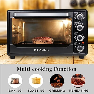 Faber FOTG BK 45 Liter (OVEN TOASTER GRILLER FOTG 45L,) Black, Medium Faber FOTG BK 45 Liter (OVEN TOASTER GRILLER FOTG 45L,) Black, Medium