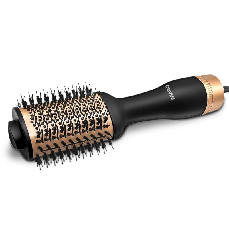 AGARO HV2179 1200 Watts Professional Volumizer Hair Dryer, 24K Gold Styling Surface AGARO HV2179 1200 Watts Professional Volumizer Hair Dryer, 24K Gold Styling Surface
